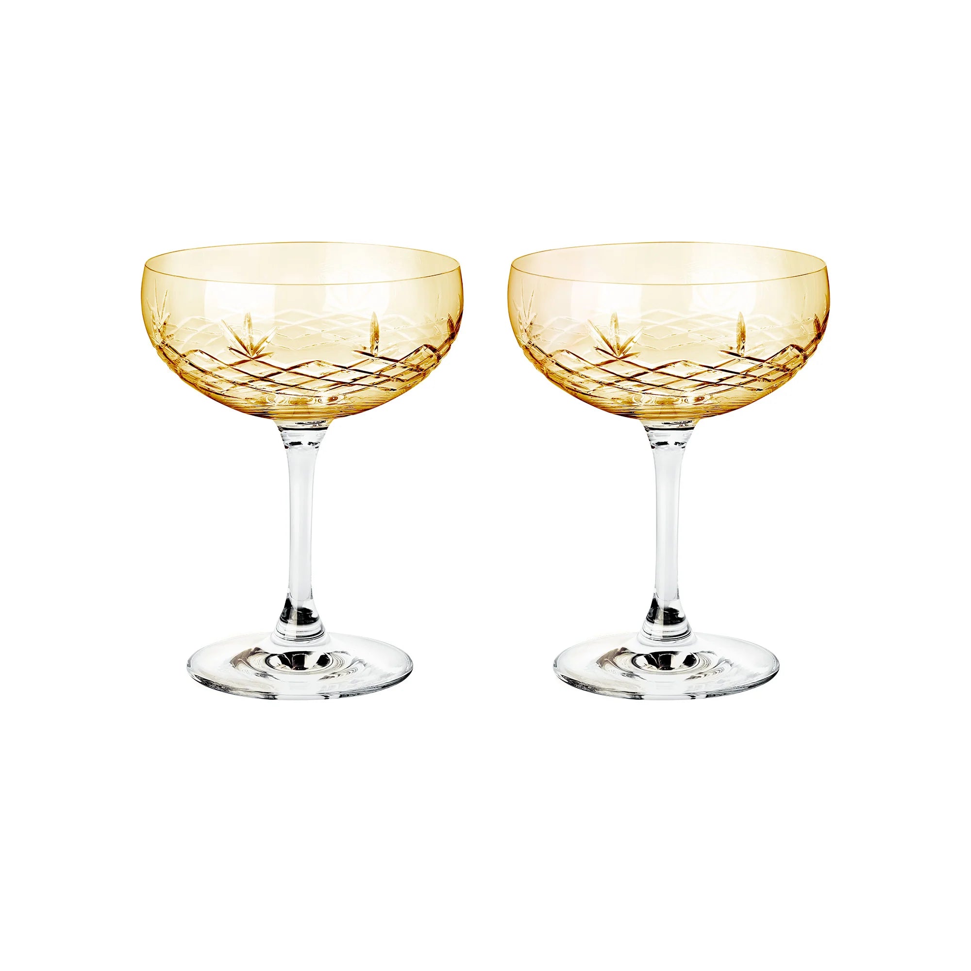 FREDERIK BAGGER – Crispy Gatsby Champagneglas (Citrine) + Design Small Talk